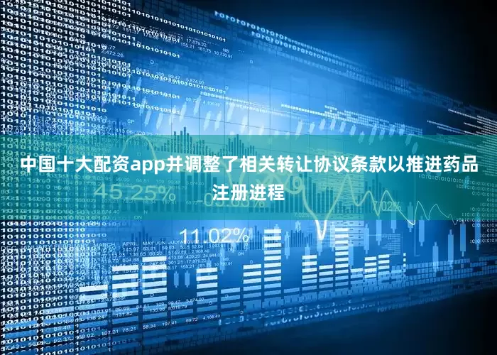 中国十大配资app并调整了相关转让协议条款以推进药品注册进程
